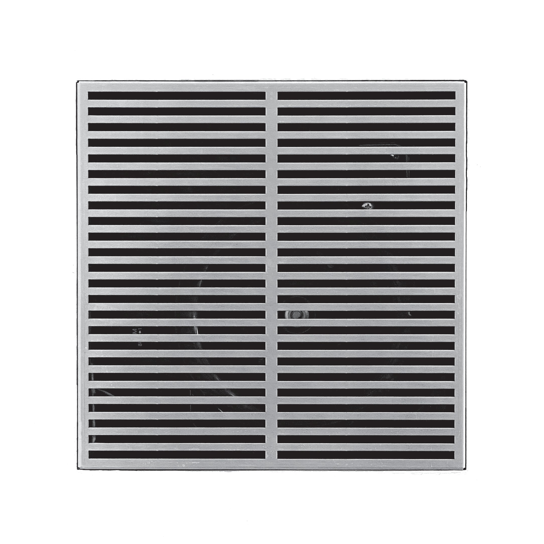 Fan Grate Pattern THE GRID FAN GRATE – Flush Systems